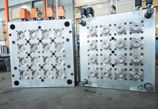 OEM с несколькими полостями, 4 полости, пластиковая инъекция, пресс-форма для крышек бутылок на 5 галлонов